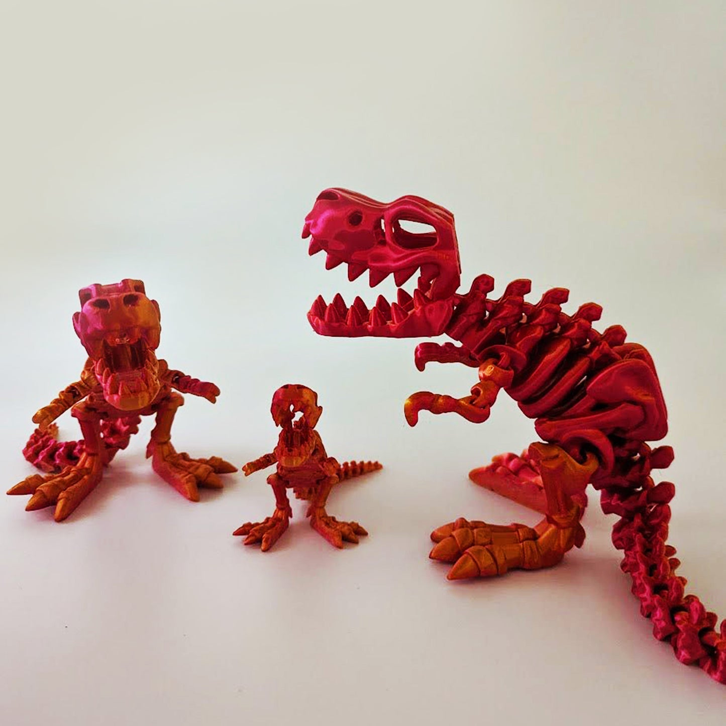 3D Articulated Dinosaur Skeleton - Tyrannosaurus Rex Edition