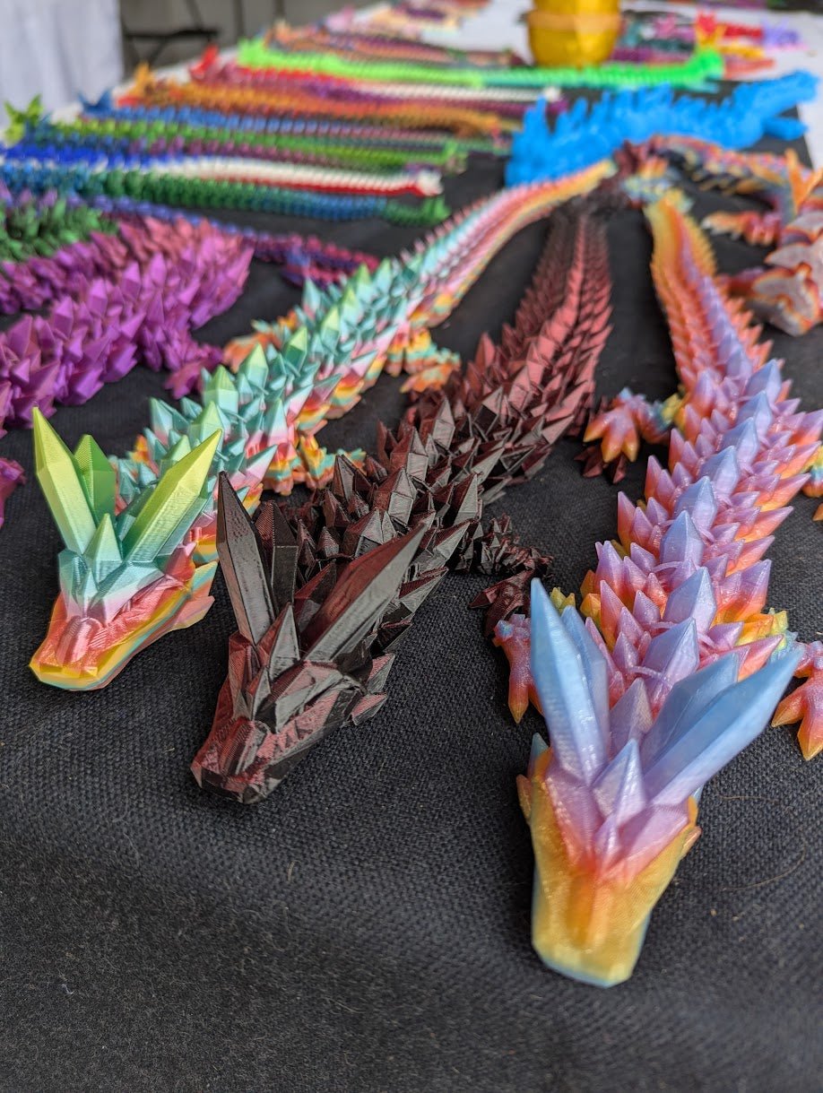 Holiday Buying Guide: 3D Printed Dragons and Articulated Toys - Get Print3D