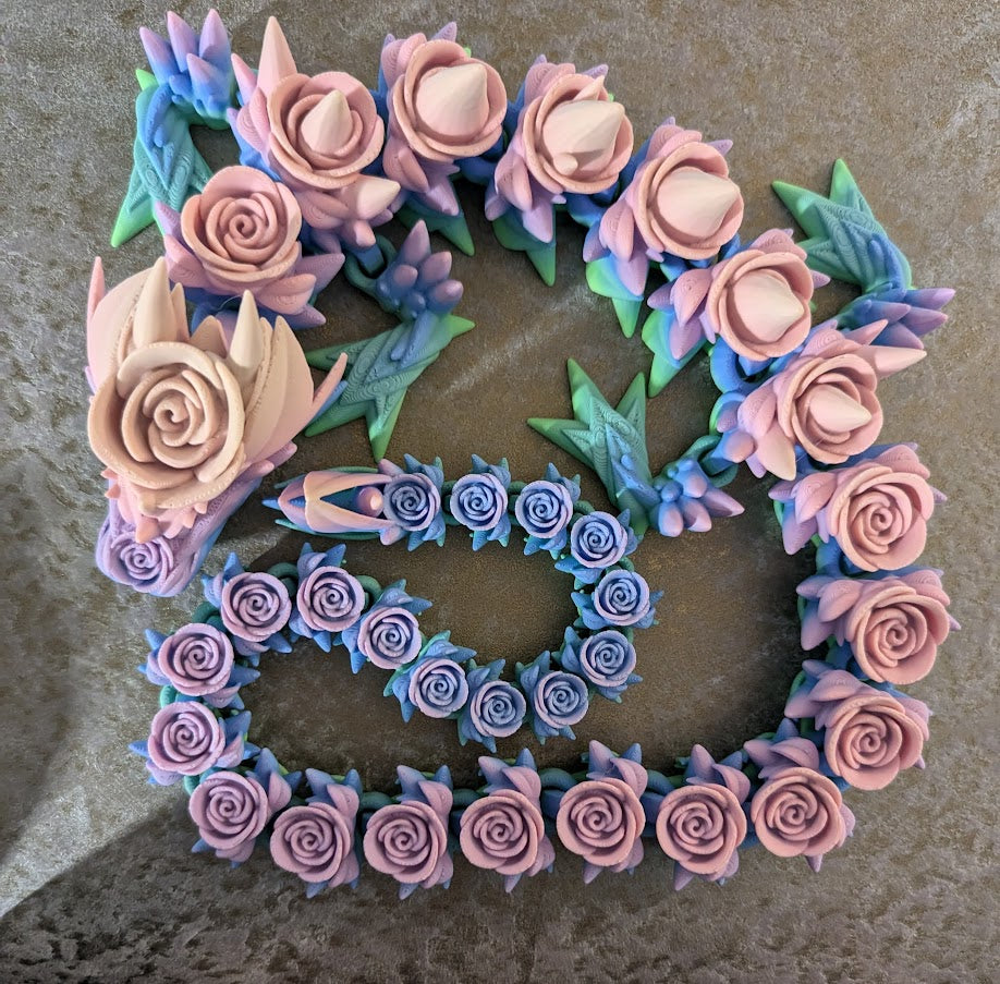 3D Dragon - Rose Edition