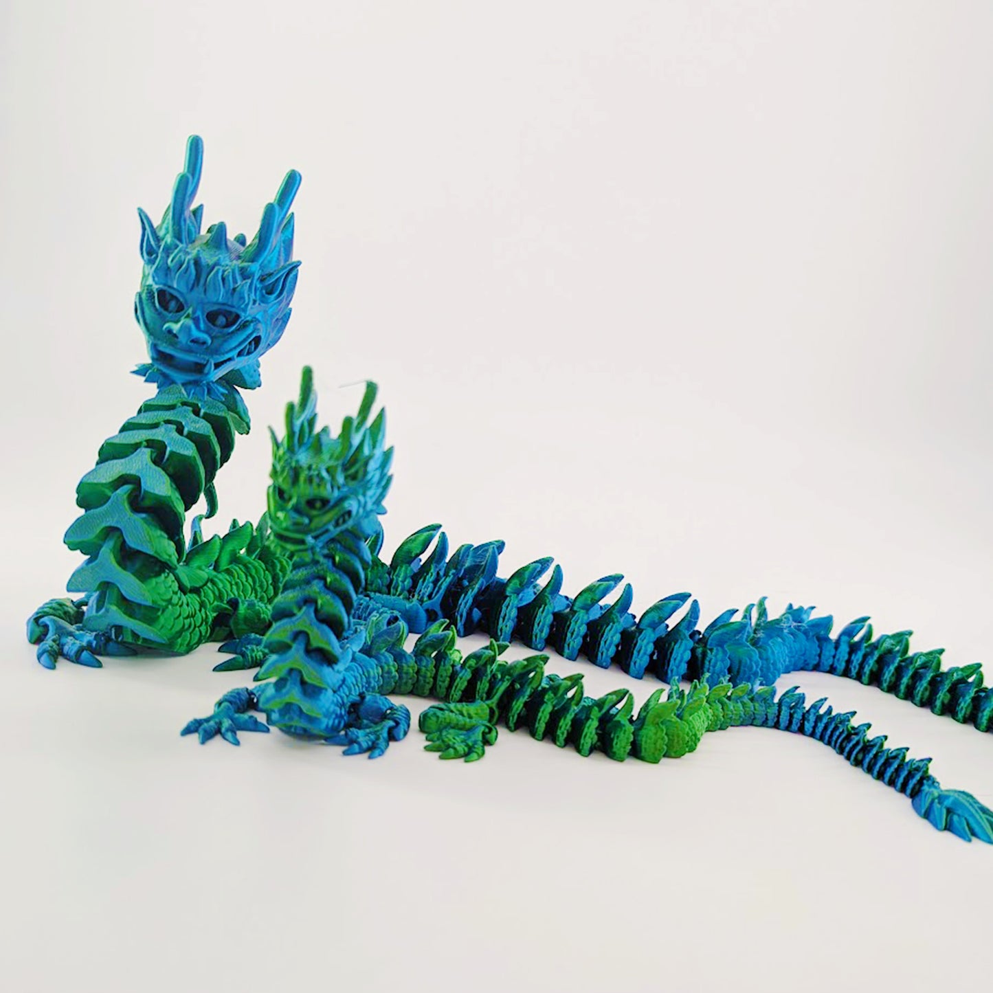 3D Imperial dragon - articulated 3d dragon